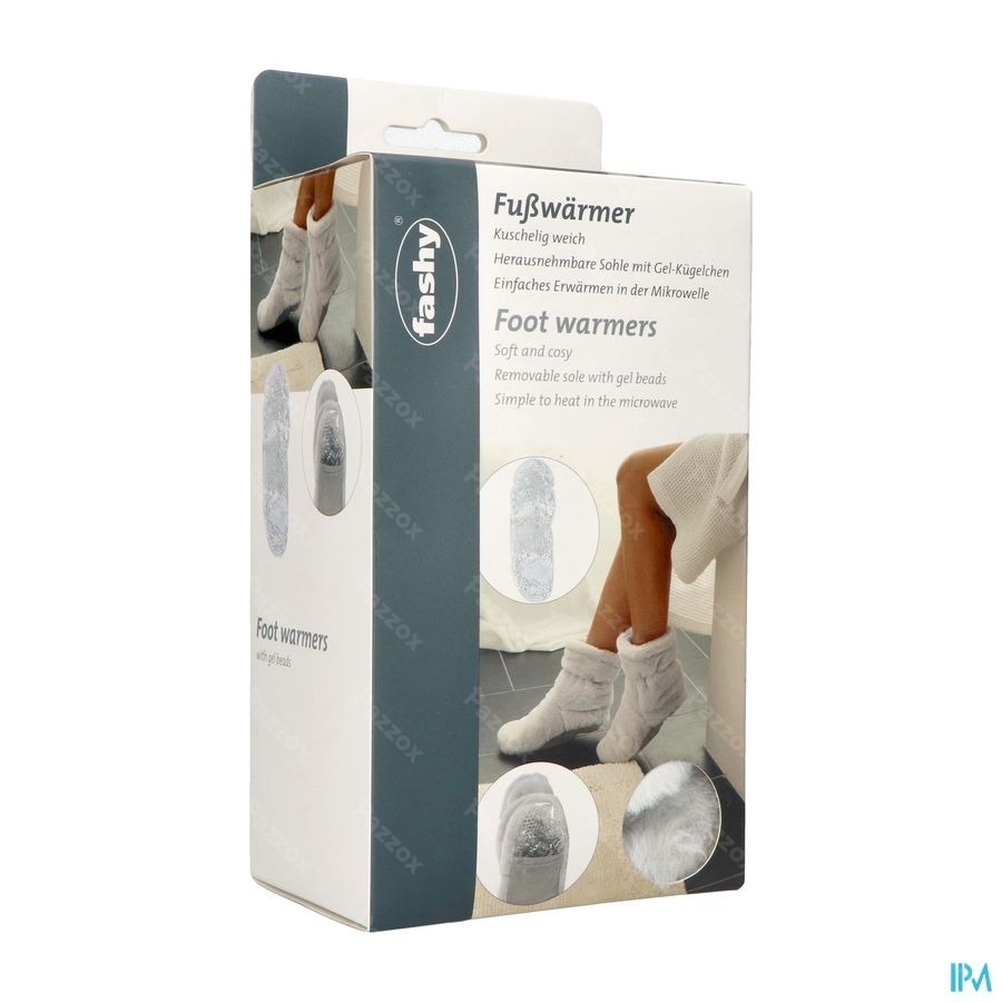Fashy Pantoufles Chauffantes Semelle Gel Retirable