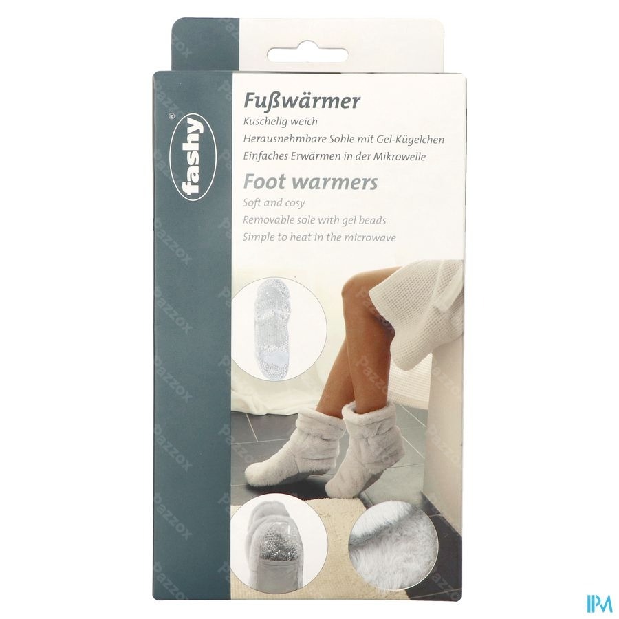 Fashy Pantoufles Chauffantes Semelle Gel Retirable