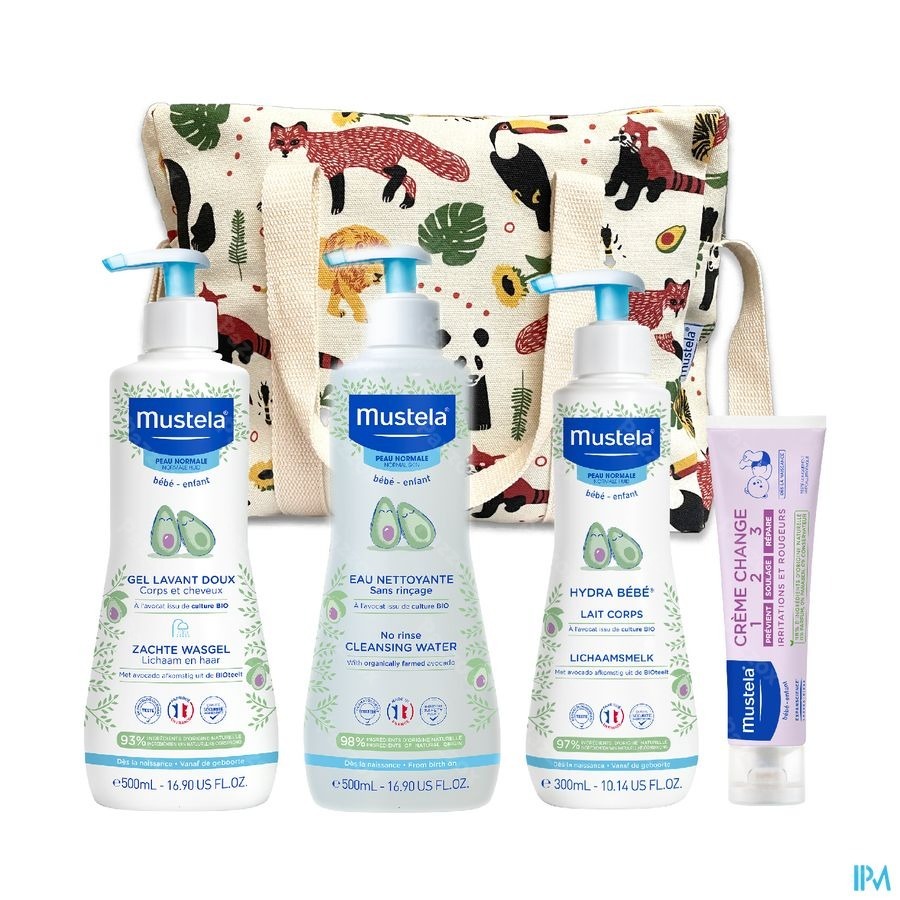 Mustela Bébé Vanity Jungle 4 Produits