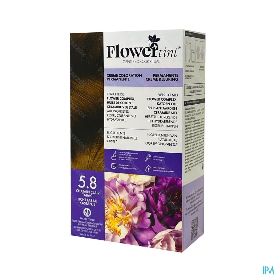 Flowertint Chatain Clair Tabac 5.8 140ml