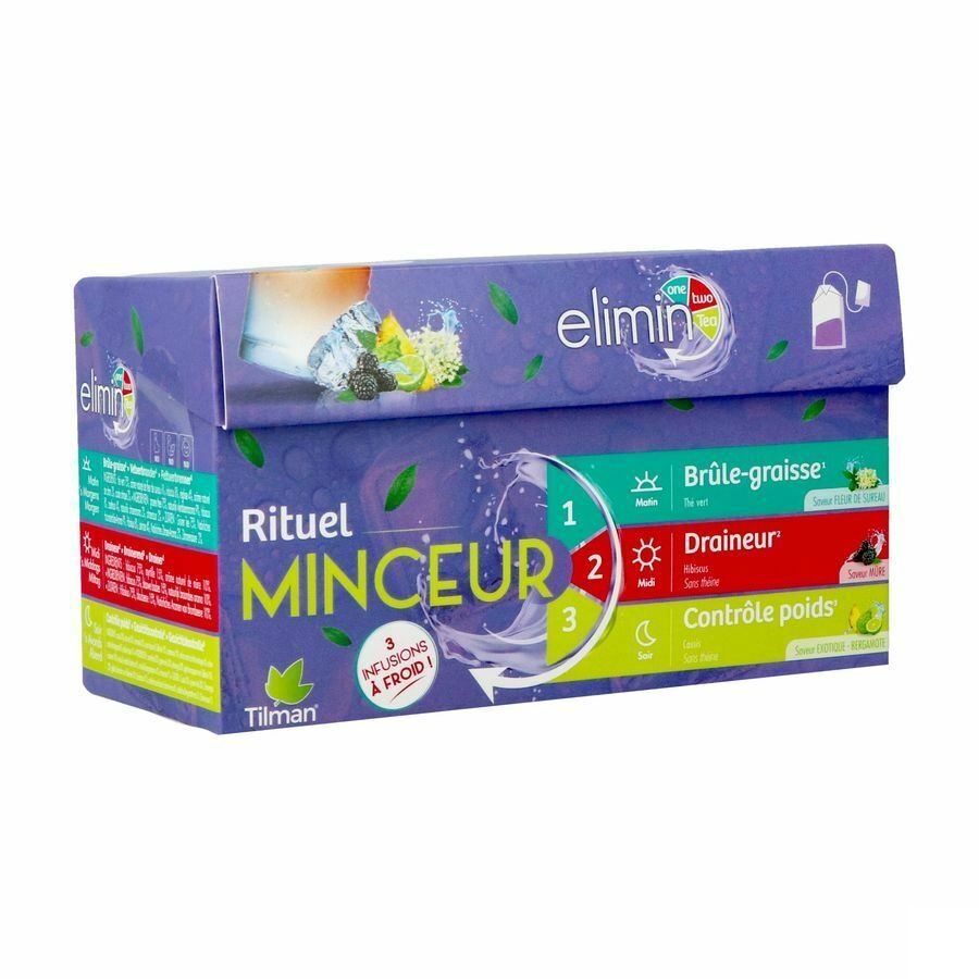Elimin One Two Tea Purple Sach Infusions 3x14