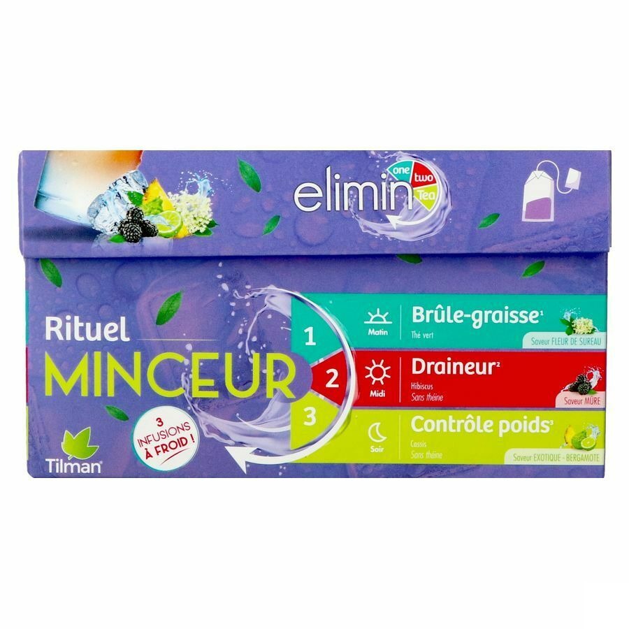 Elimin One Two Tea Purple Sach Infusions 3x14