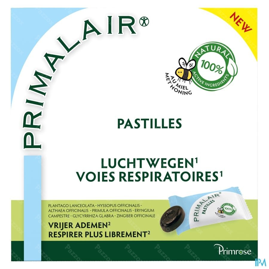 Primalair Voies Respiratoires 20 Pastilles