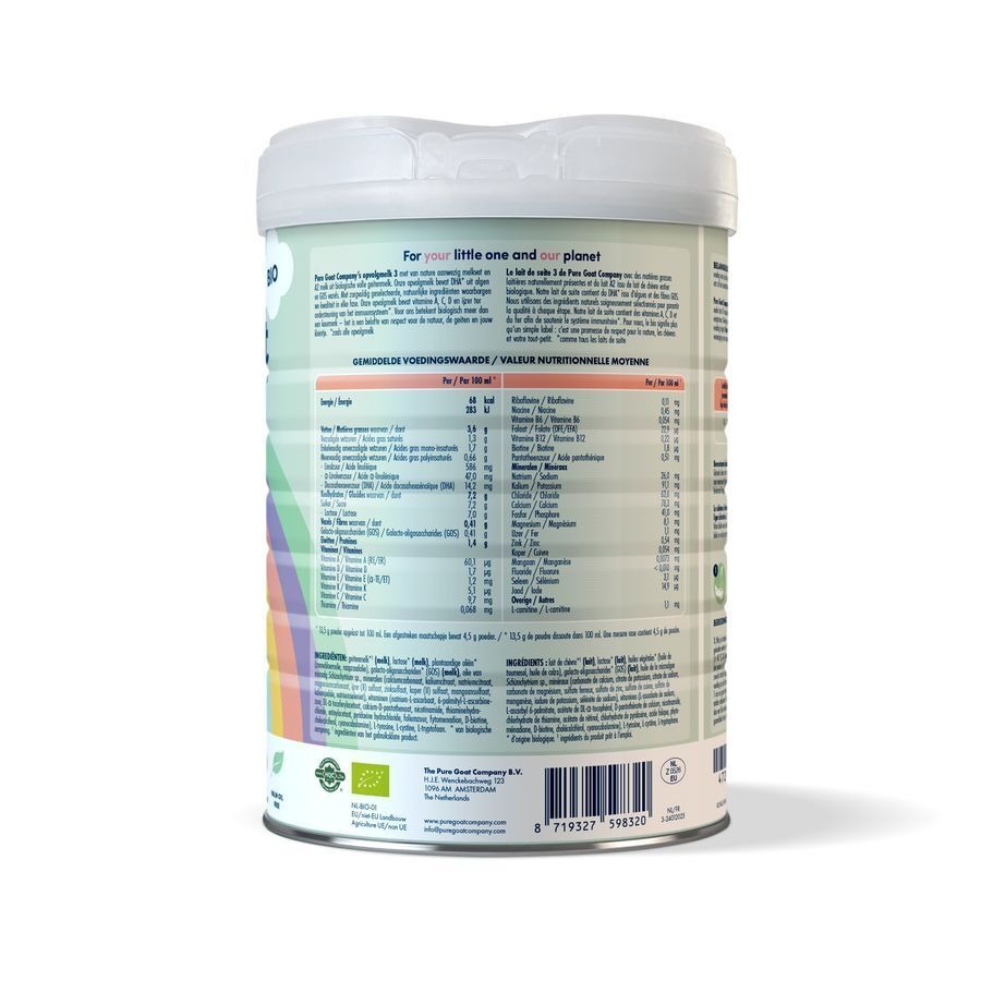 Pure Goat Lait Suite 3 Pdr 800g