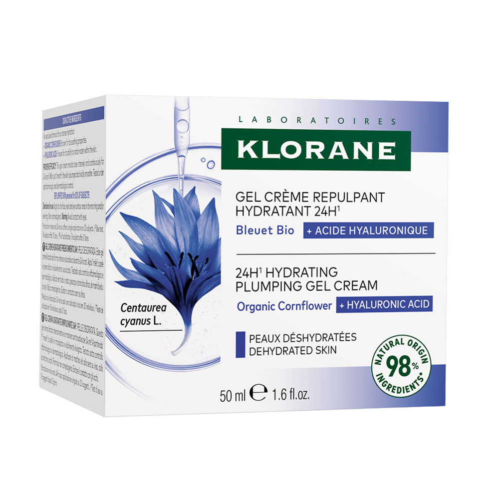 Klorane Visage Bleuet Bio Patch Liss.hydro-gel 7x2