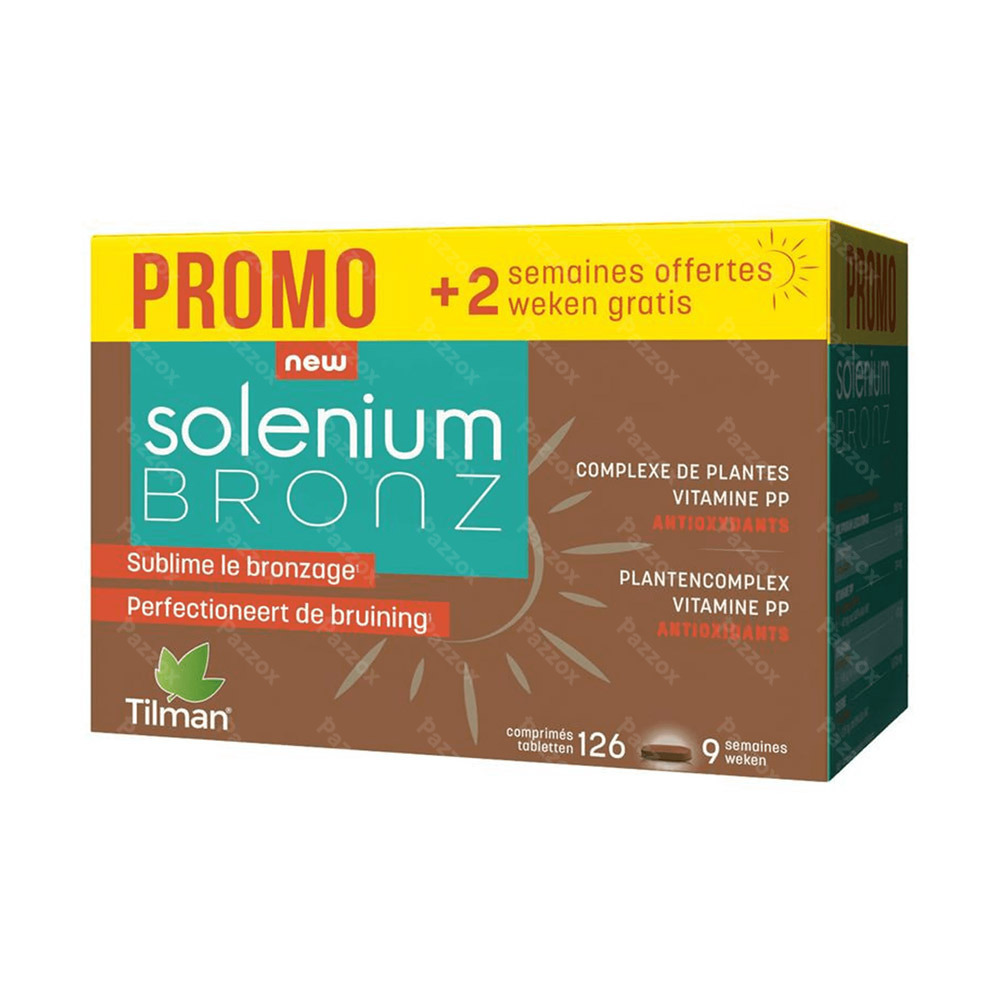 Tilman Solenium Bronz Promo 126 Comprimés