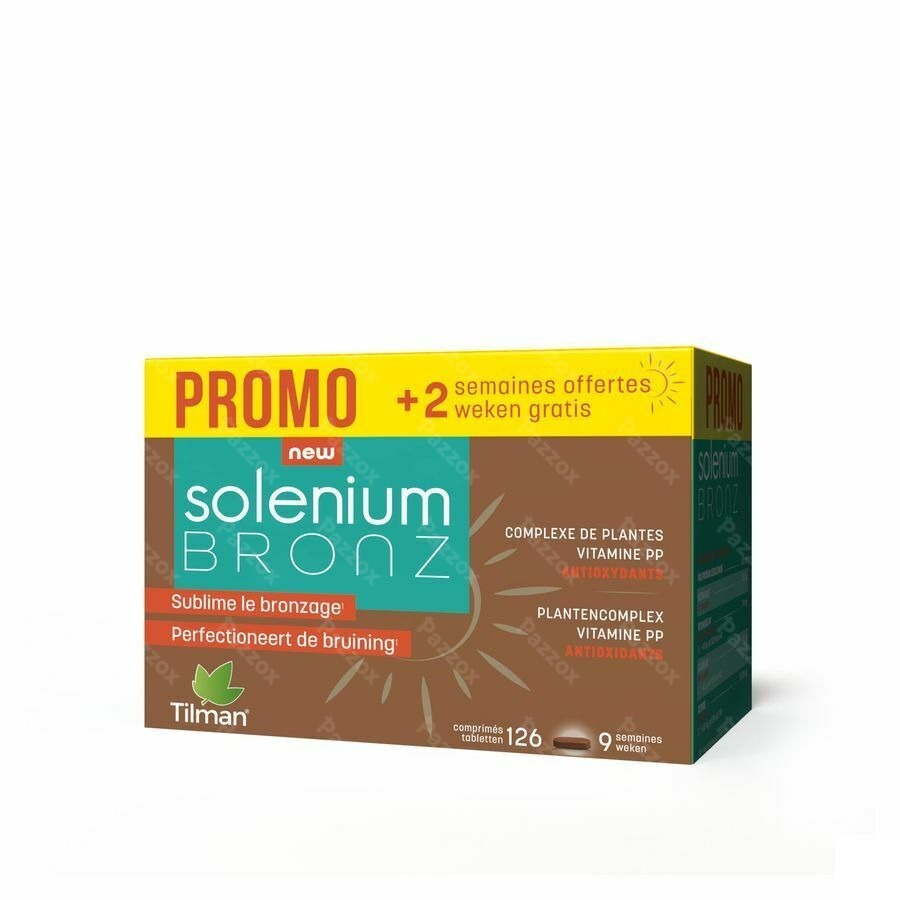 Tilman Solenium Bronz Promo 126 Comprimés