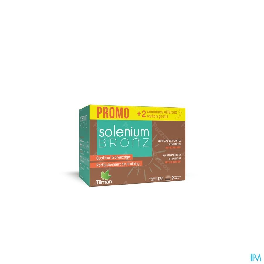 Tilman Solenium Bronz Promo 126 Comprimés