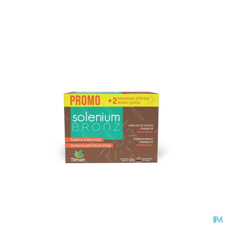 Tilman Solenium Bronz Promo 126 Comprimés