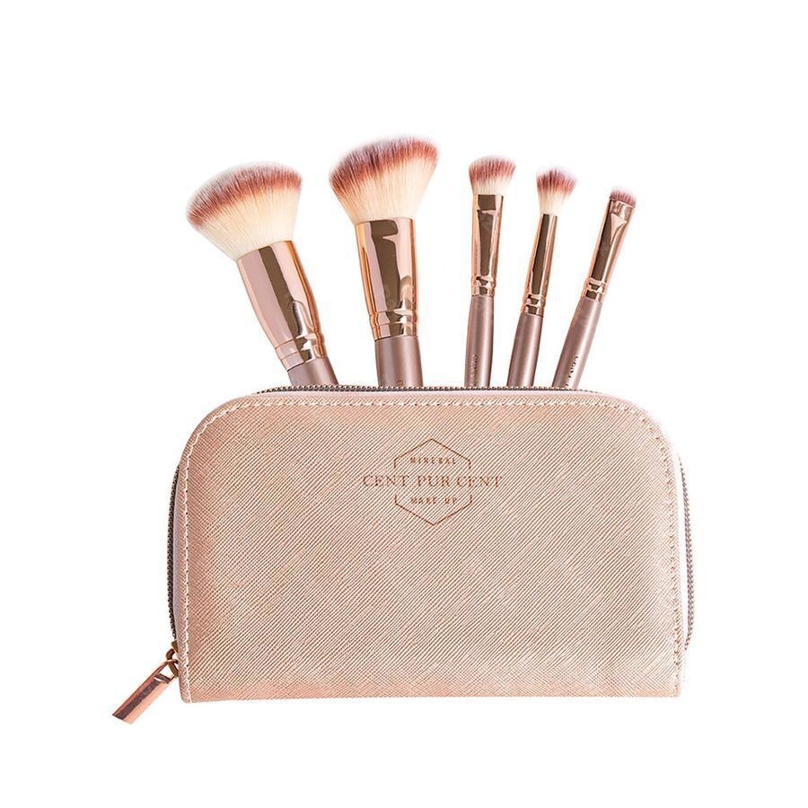 Cent Pur Cent Clutch met Luxe Brushset