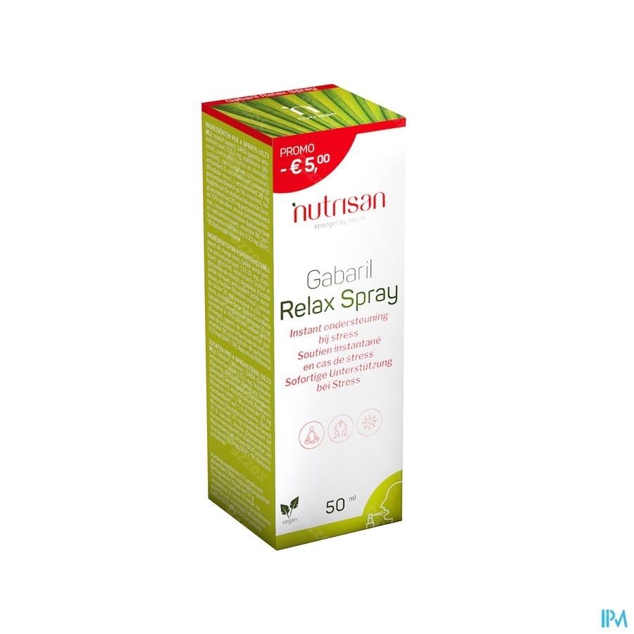 Gabaril Relax Spray 50ml -5€ Promo Nutrisan