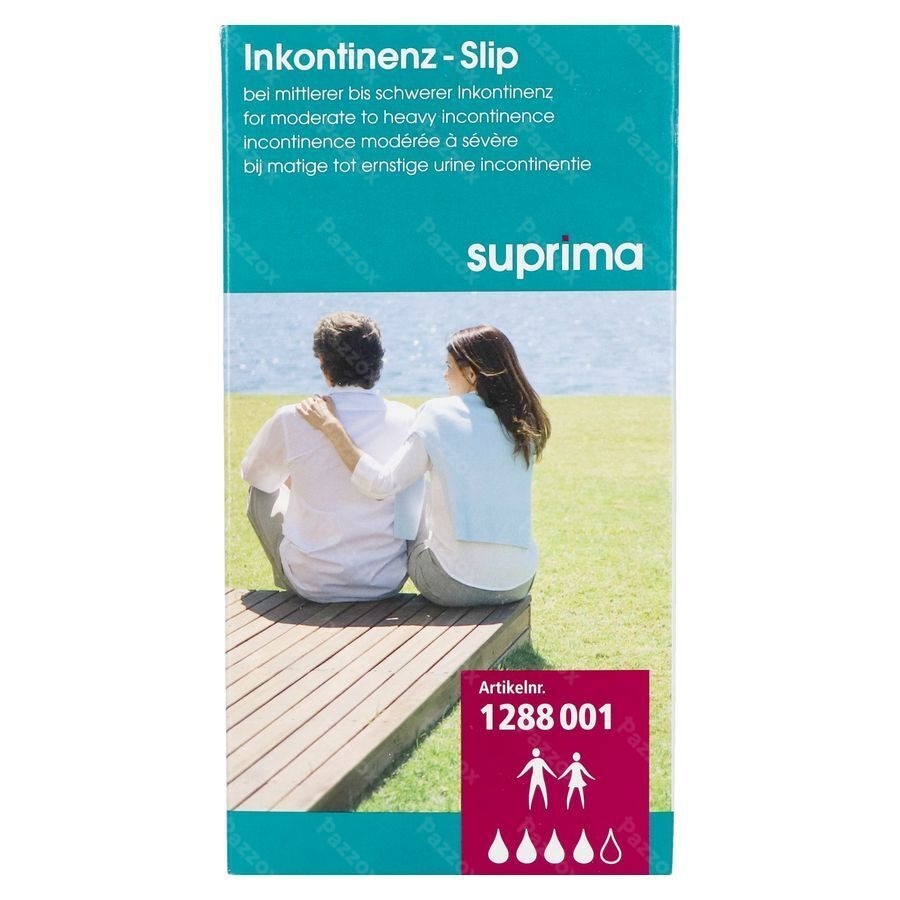 Suprima 1288 Slip Pes Pu +pression Unisexe Bl. Xxl