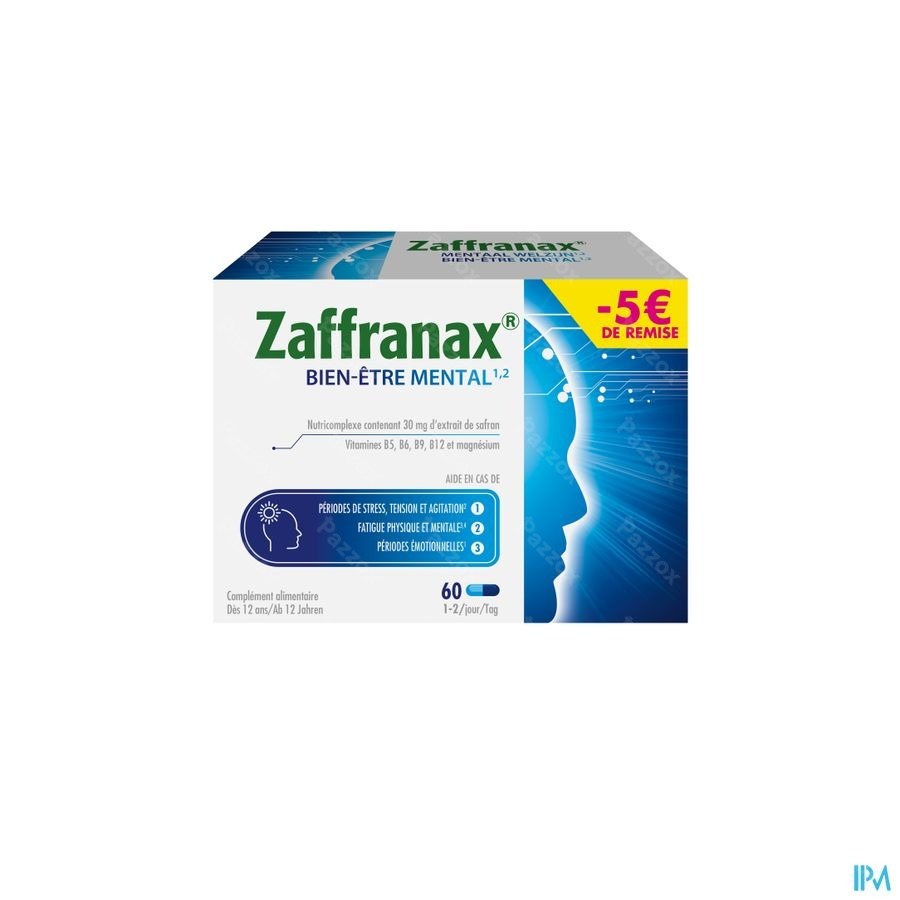 Zaffranax Caps 60 Promo -5€