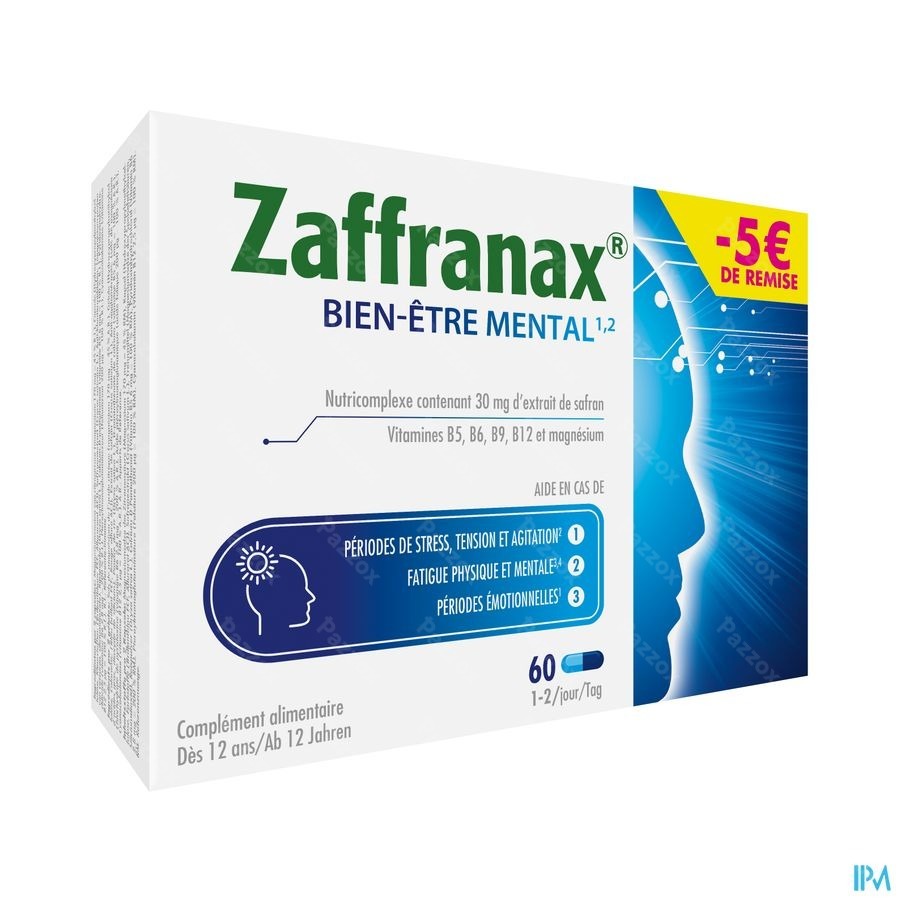Zaffranax Caps 60 Promo -5€