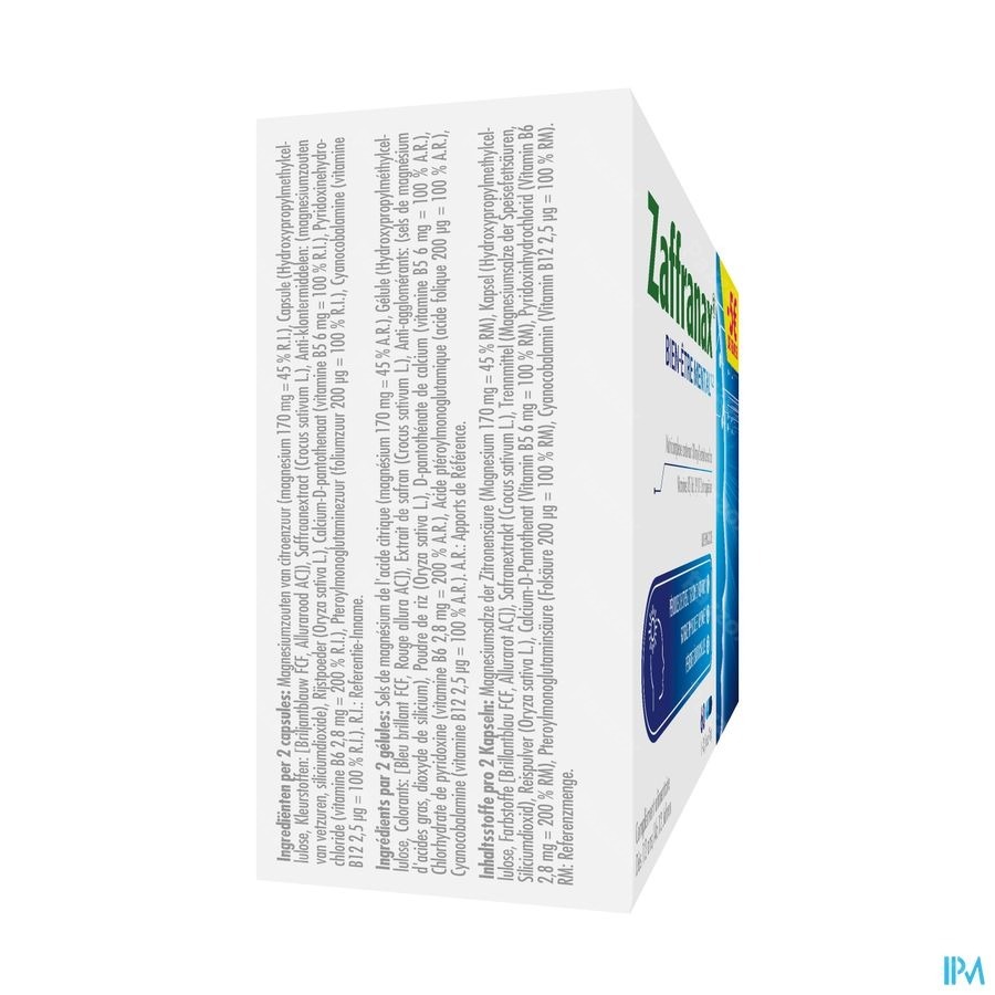 Zaffranax Caps 60 Promo -5€