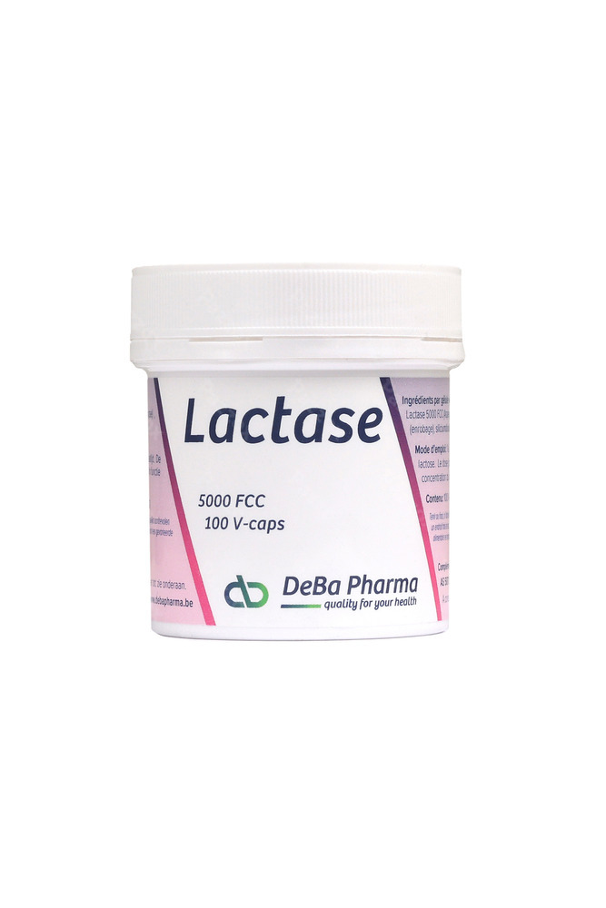Deba Pharma Lactase 5000 FCC 100 V-Caps