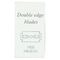 Wondr Lames Rasoir Double Face Acier Inoxydable 5