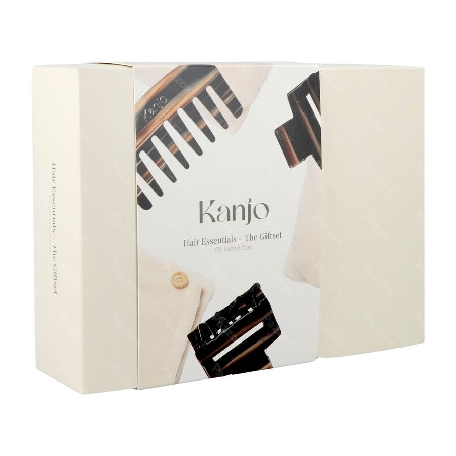 Kanjo Hair Essentials Giftset 01 Faded Oak 3 Prod