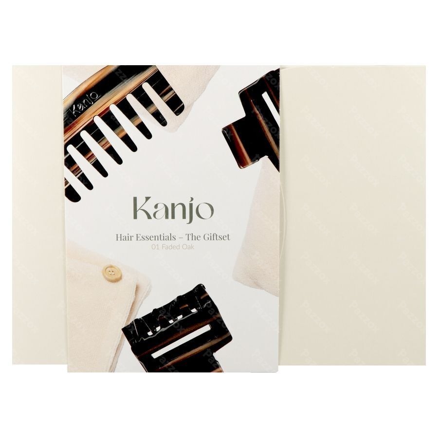Kanjo Hair Essentials Giftset 01 Faded Oak 3 Prod