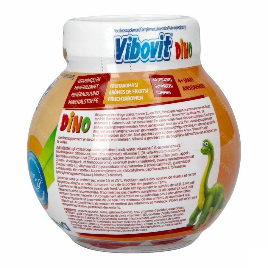 Vibovit Dino 4+ Junior 50 Gommes
