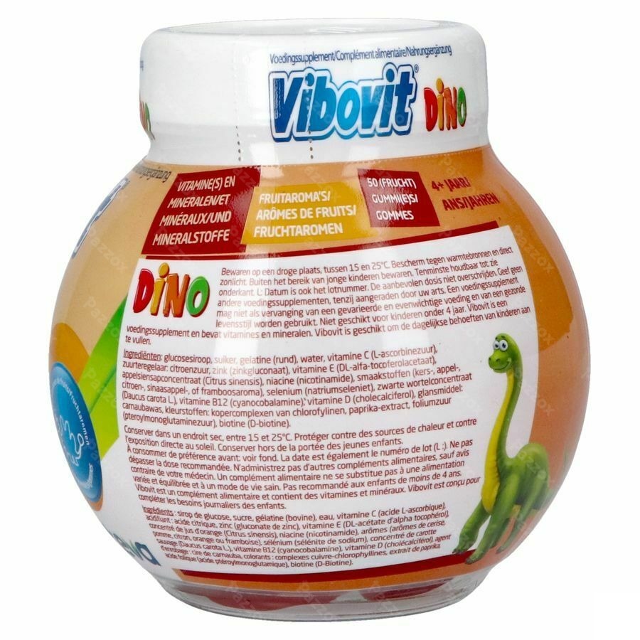 Vibovit Dino 4+ Junior 50 Gommes