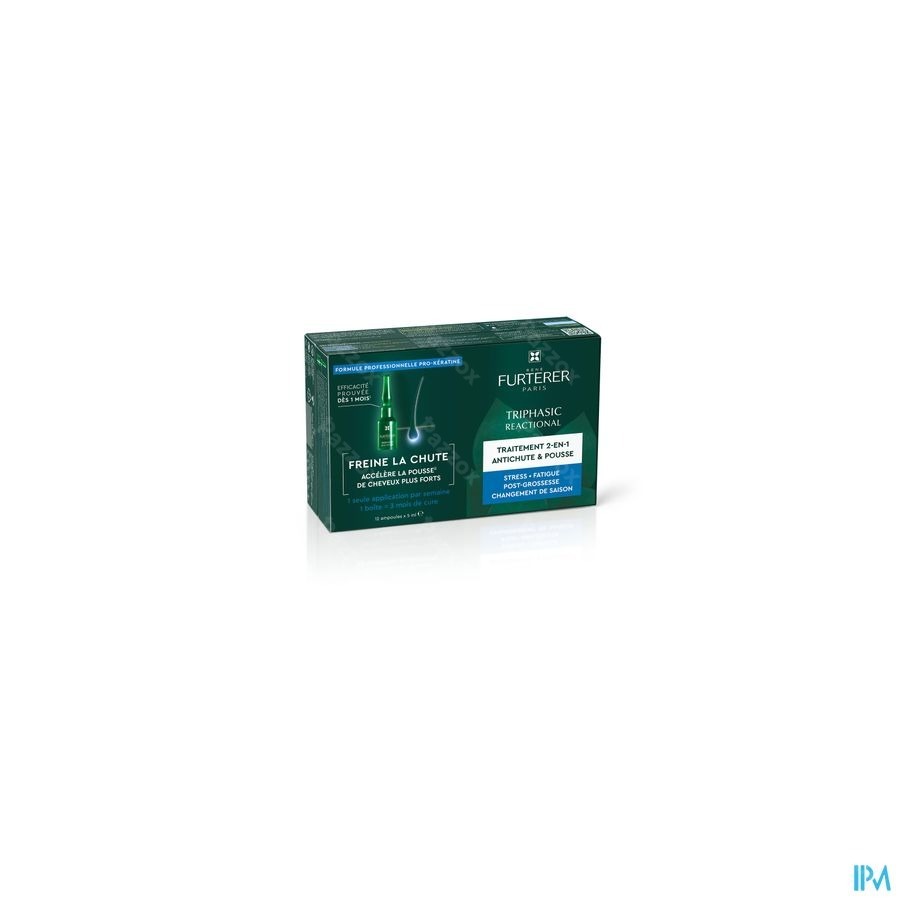 Furterer Triphasic Reactional Ampulles 12x5ml