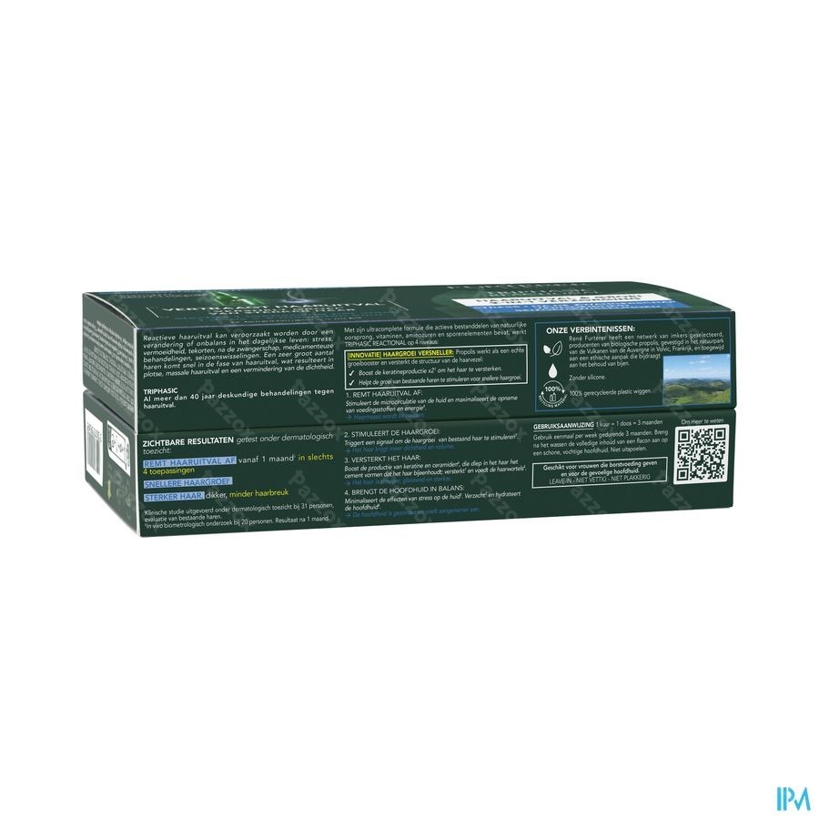 Furterer Triphasic Reactional Ampulles 12x5ml