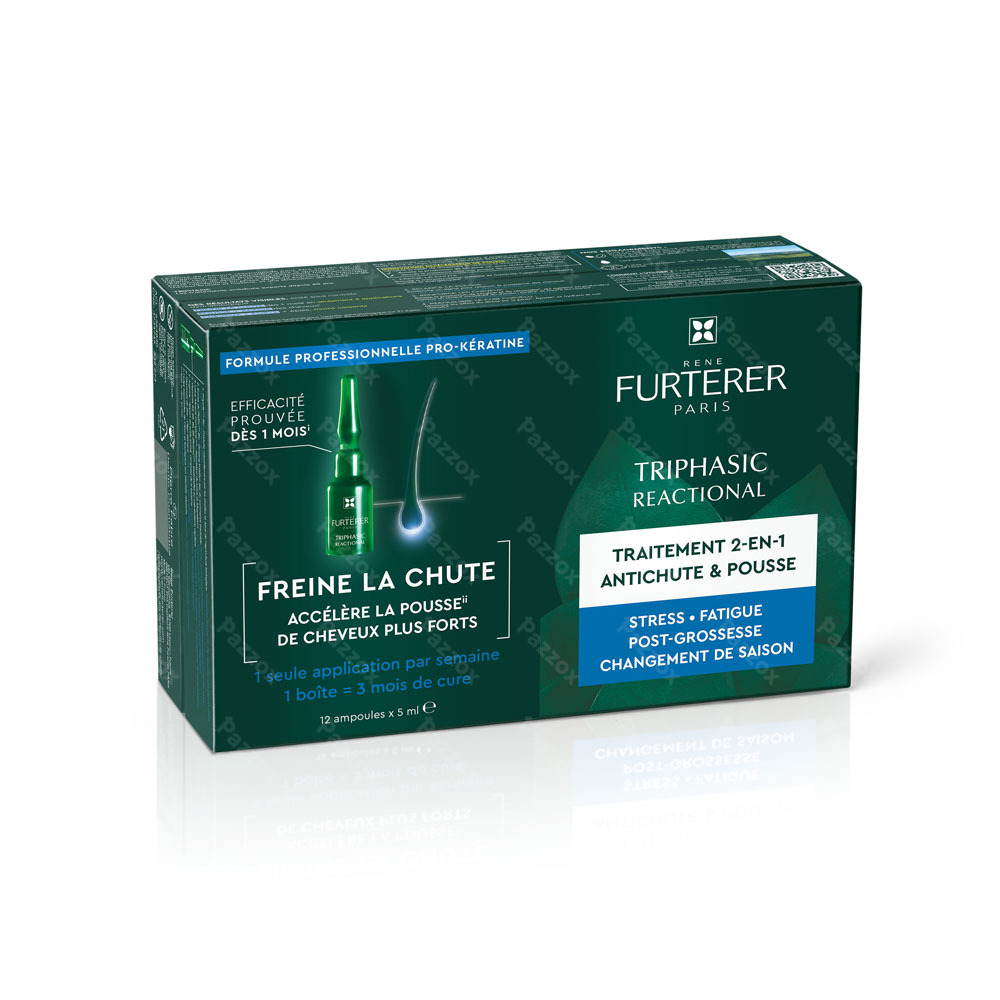 Furterer Triphasic Reactional Antichute Occasionnelle 12x5ml
