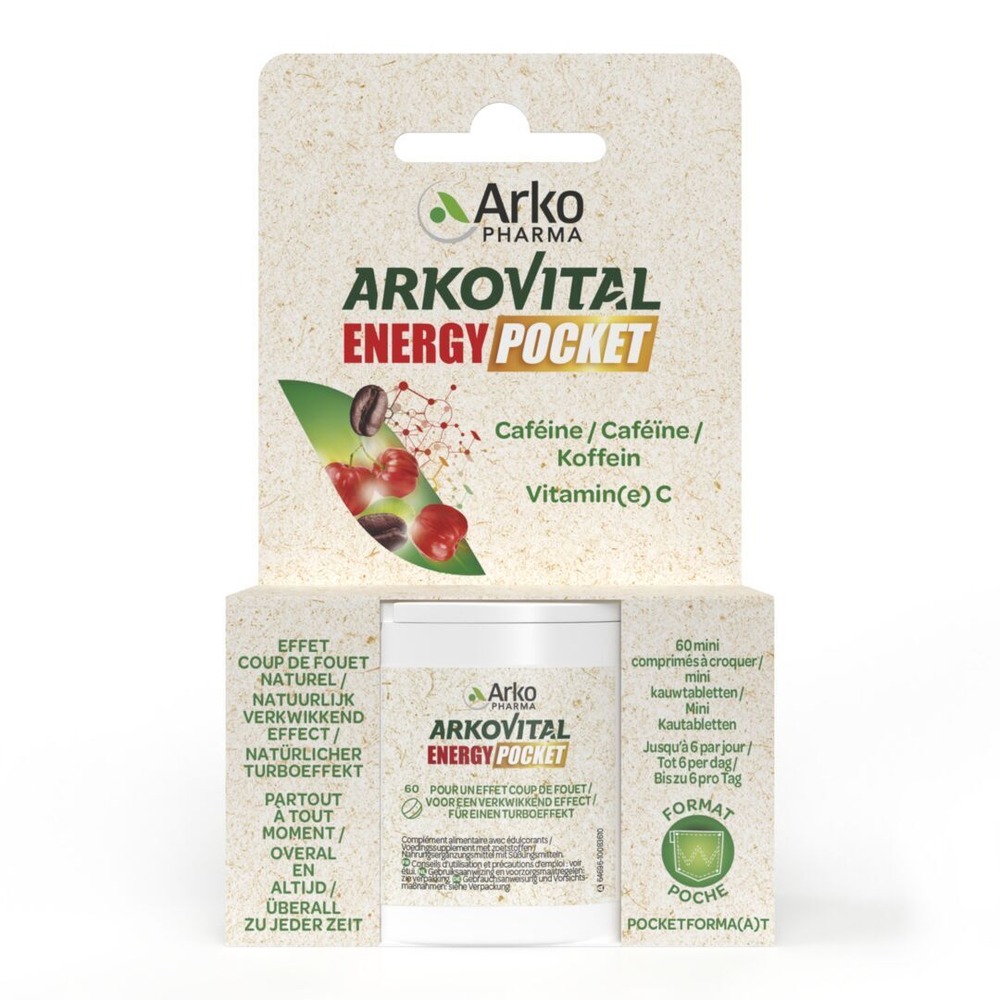 Arkovital Energy Pocket 30 Comprimés