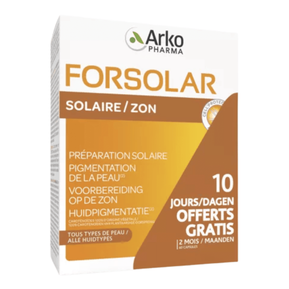 Forsolar Soleil Caps 50 + Caps 10 Gratuit