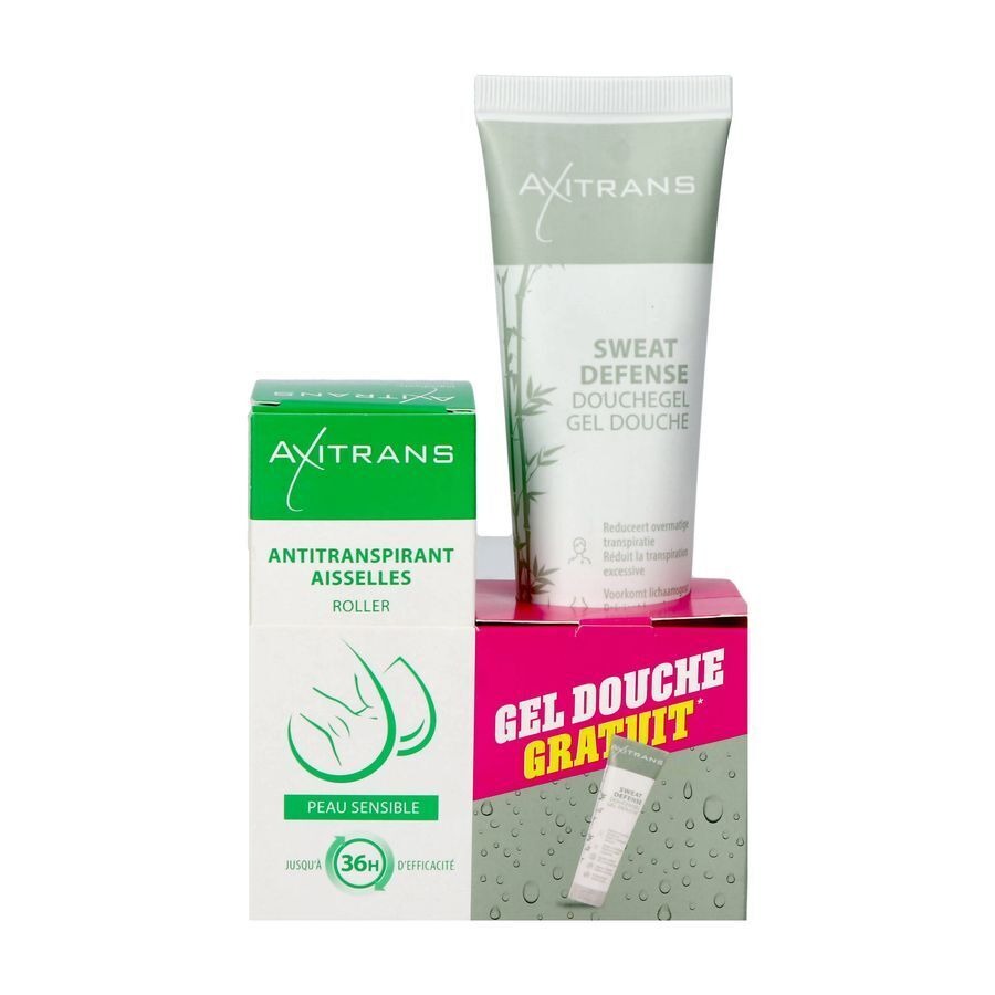 Axitrans Roller Peaux Sensibles 20 ml + Gel Douche 100 ml Gratuit