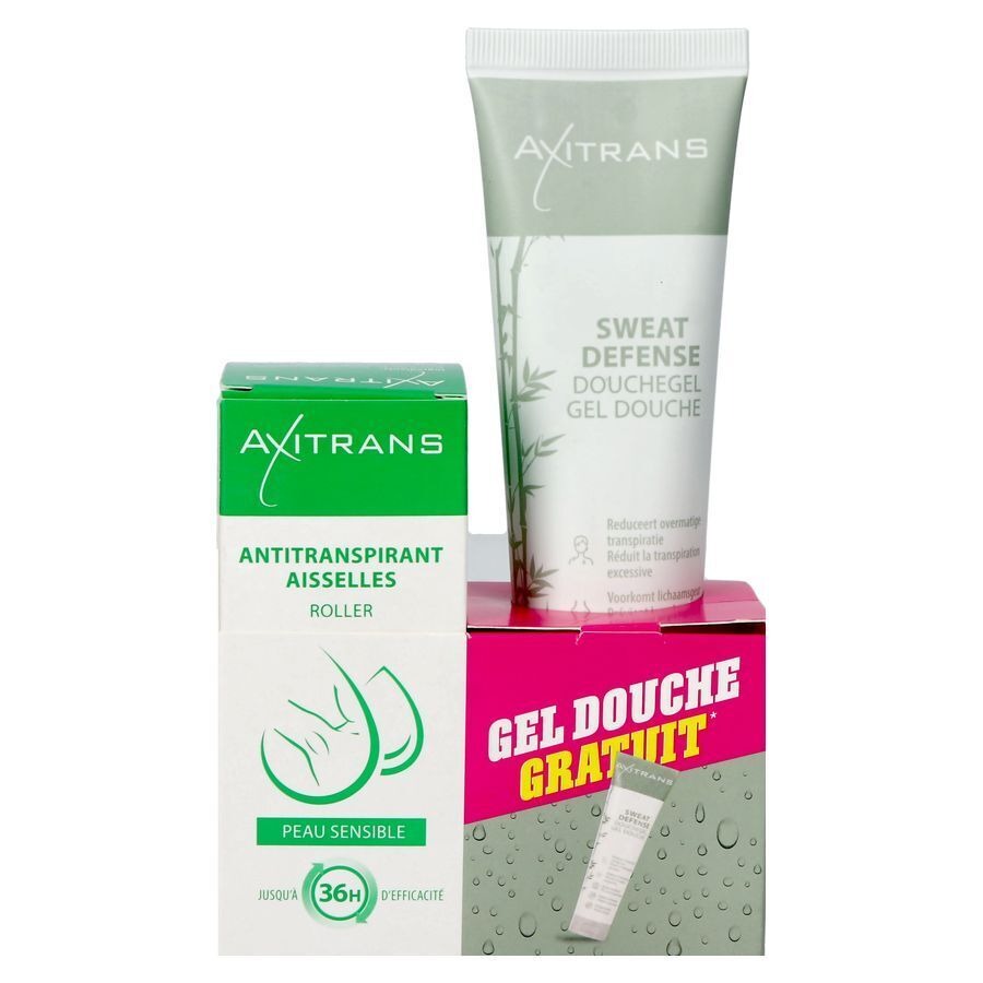 Axitrans Roller Peaux Sensibles 20 ml + Gel Douche 100 ml Gratuit