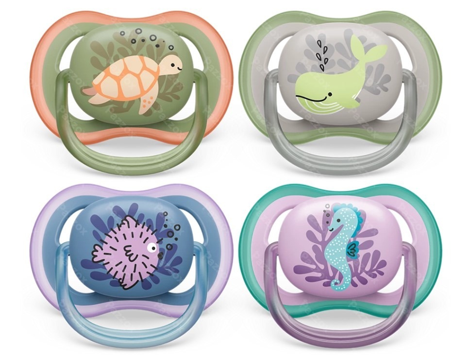 Philips Avent Sucette +6m Ultra Air SCF085/40 2 pièces