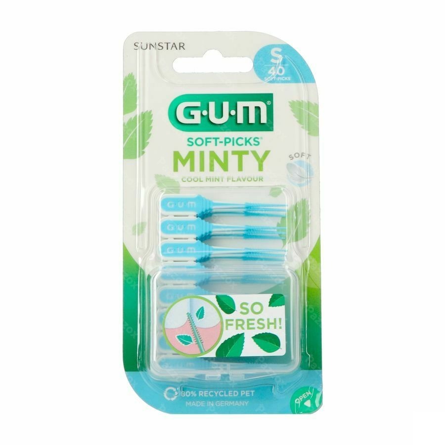 Gum Soft Picks Minty Small 40