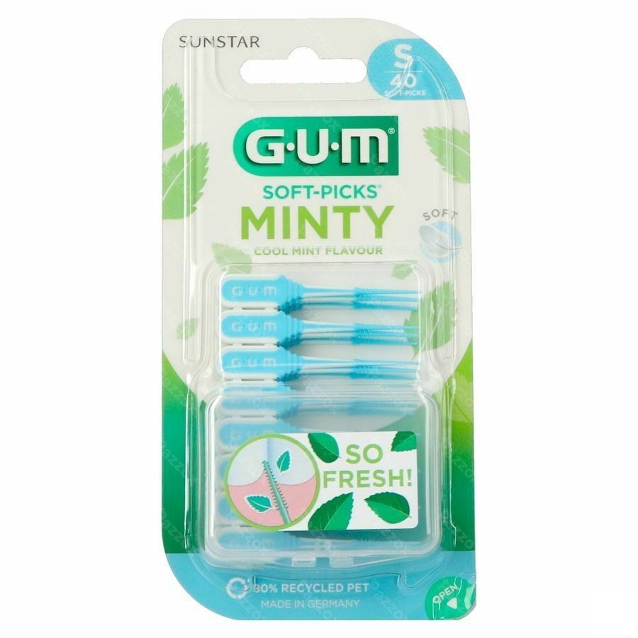 Gum Soft Picks Minty Small 40