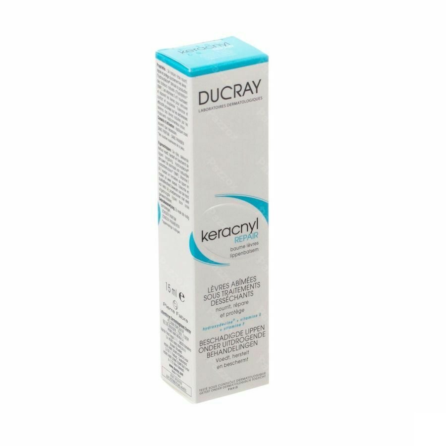 Ducray Keracnyl Repair Baume Levres 15ml