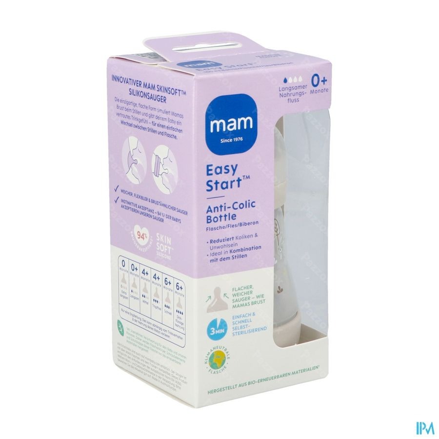Mam Biberon Easy Start Anti-Colic Uni 160ml