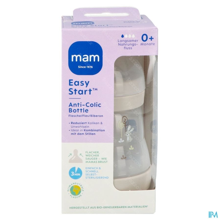 Mam Biberon Easy Start Anti-Colic Uni 160ml