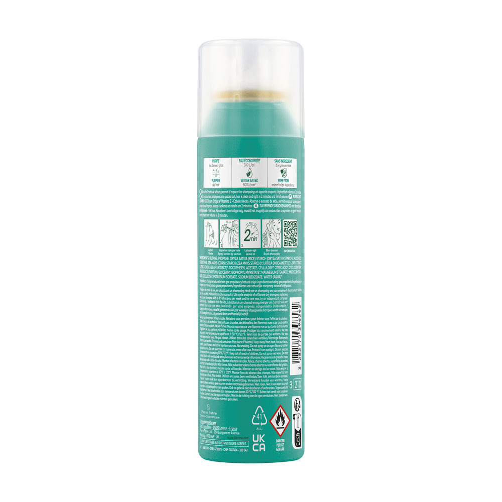 Klorane Capillaire Shampooing Sec Ortie Spray 150 ml