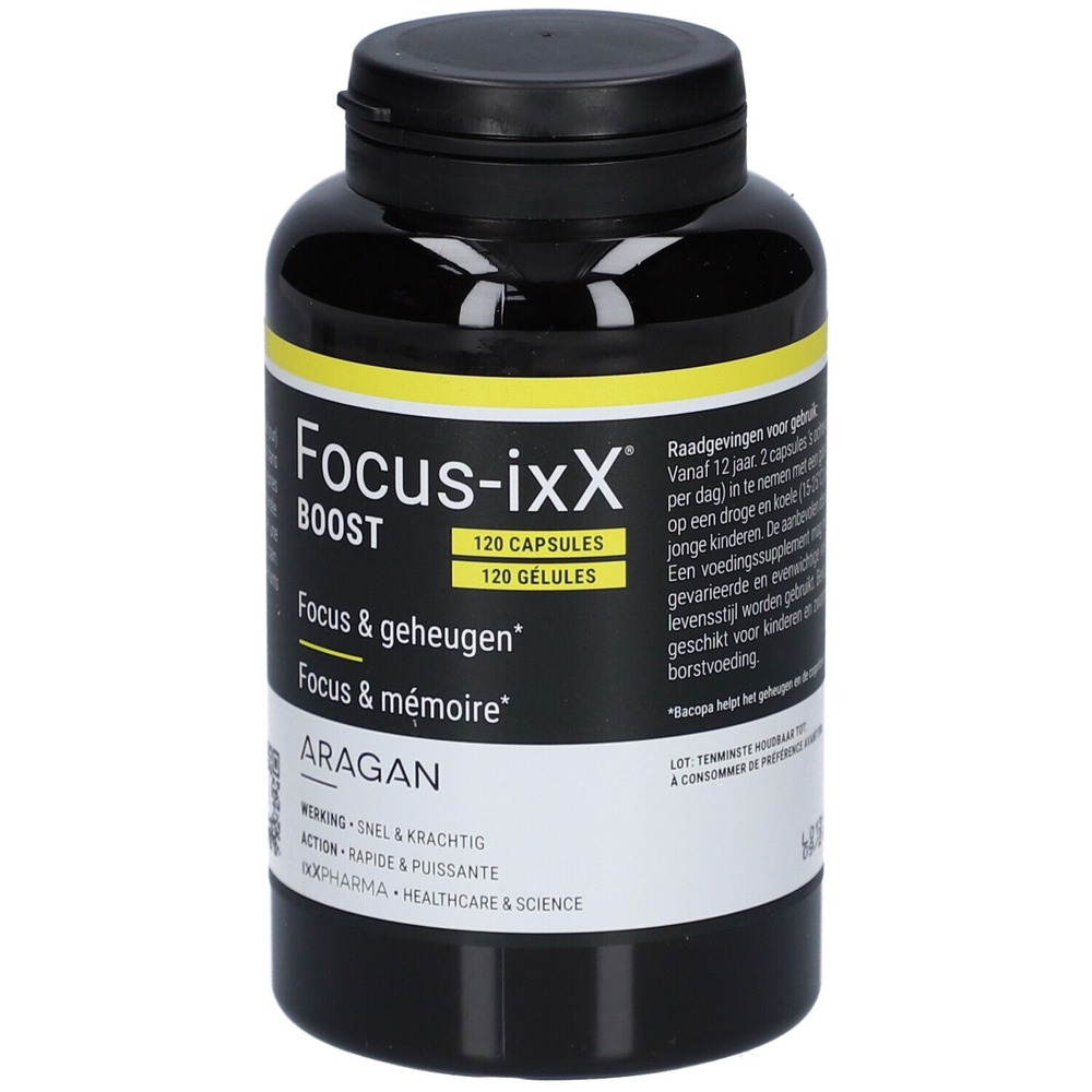 Focus-IxX Boost Mémoire Concentration 120 Capsules