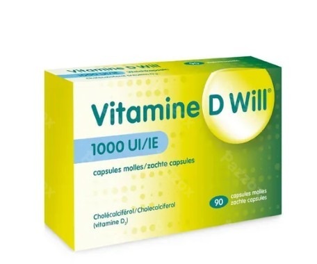 Vitamine D Will 1000ui Caps Molle 90
