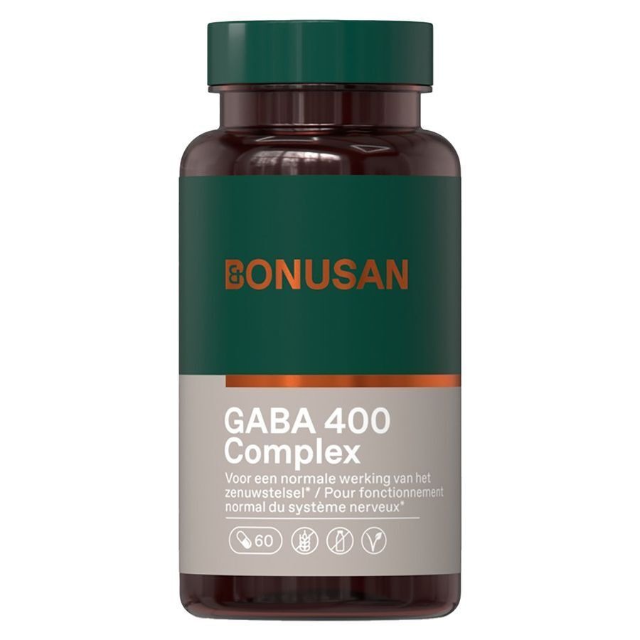 Bonusan GABA 400 mg Plus 60 Capsules