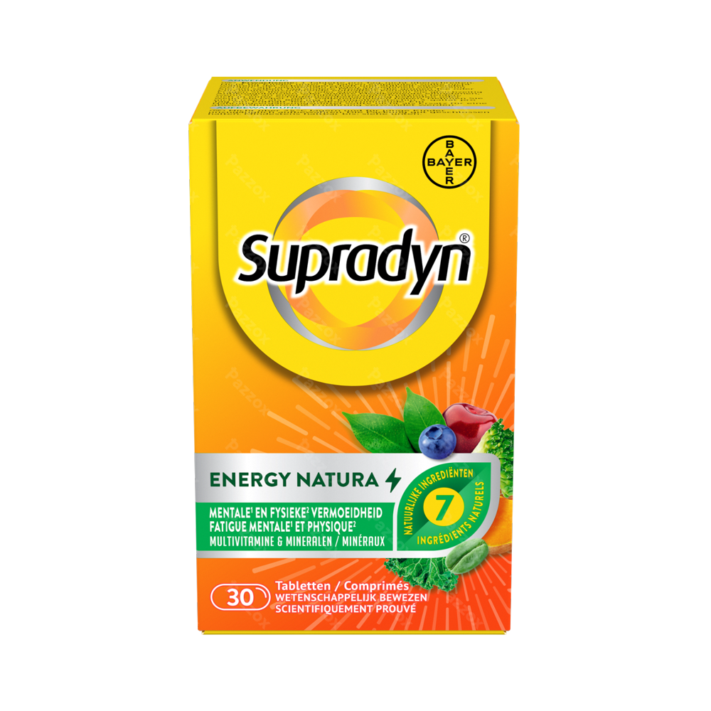 Supradyn Energy Natura 30 Comprimés