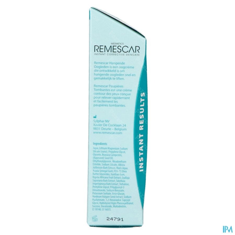 Remescar Paupieres Tombantes Tensor Cr Tube 8ml