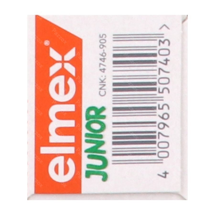 Elmex Anti Caries Junior Dentifrice 75ml