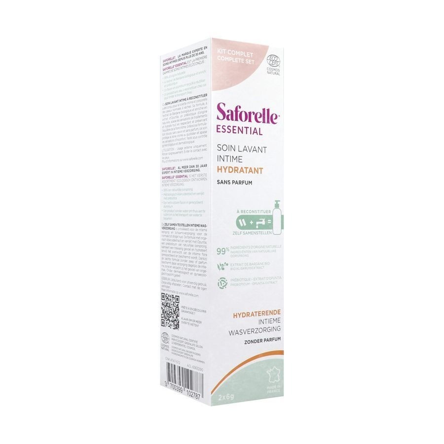 Saforelle Essential Soin Lavante Intime Hydra 2 Produits