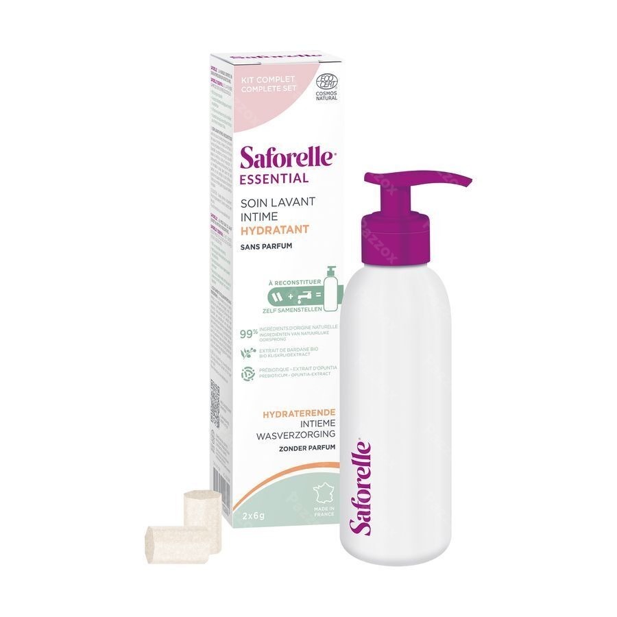 Saforelle Essential Soin Lavante Intime Hydra 2 Produits