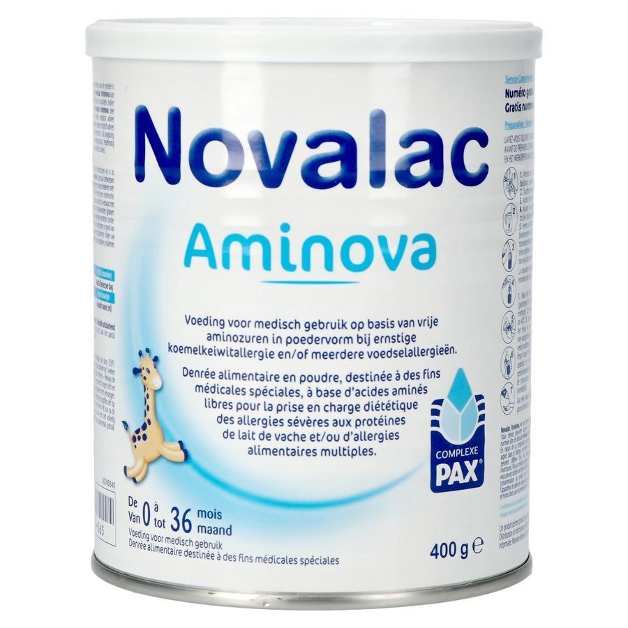 Novalac Aminova 0-36 Mois 400g