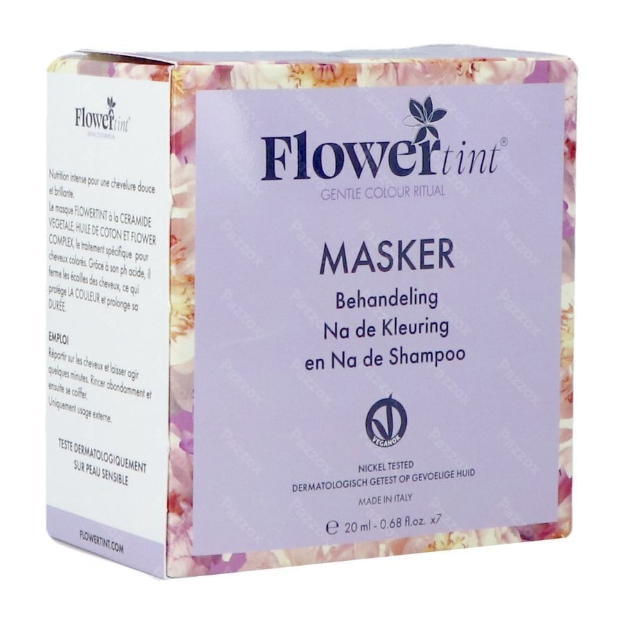 Flowertint Masque Apres Coloration & Apres Shampooing 7x20ml
