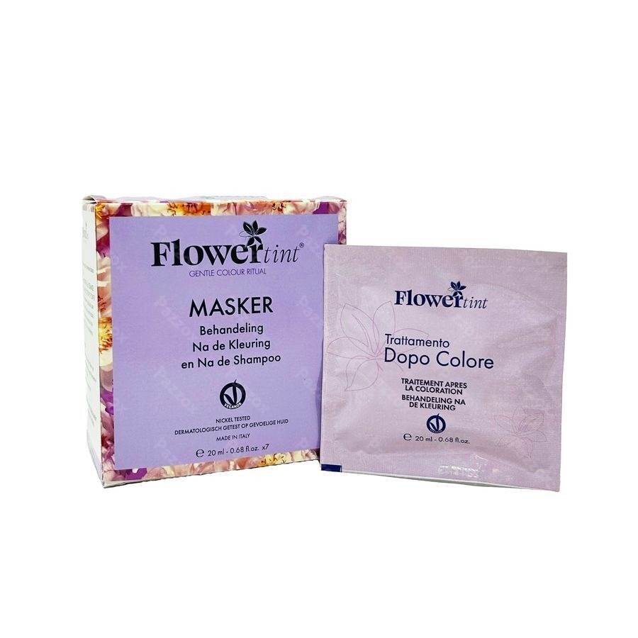 Flowertint Masque Apres Coloration & Apres Shampooing 7x20ml